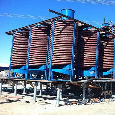 কপার মাইনিং ল্যাবরেটরি স্পাইরাল ক্লাসিফায়ার মেশিন ডিওয়াটারিং ডিসলিমিং এর জন্য